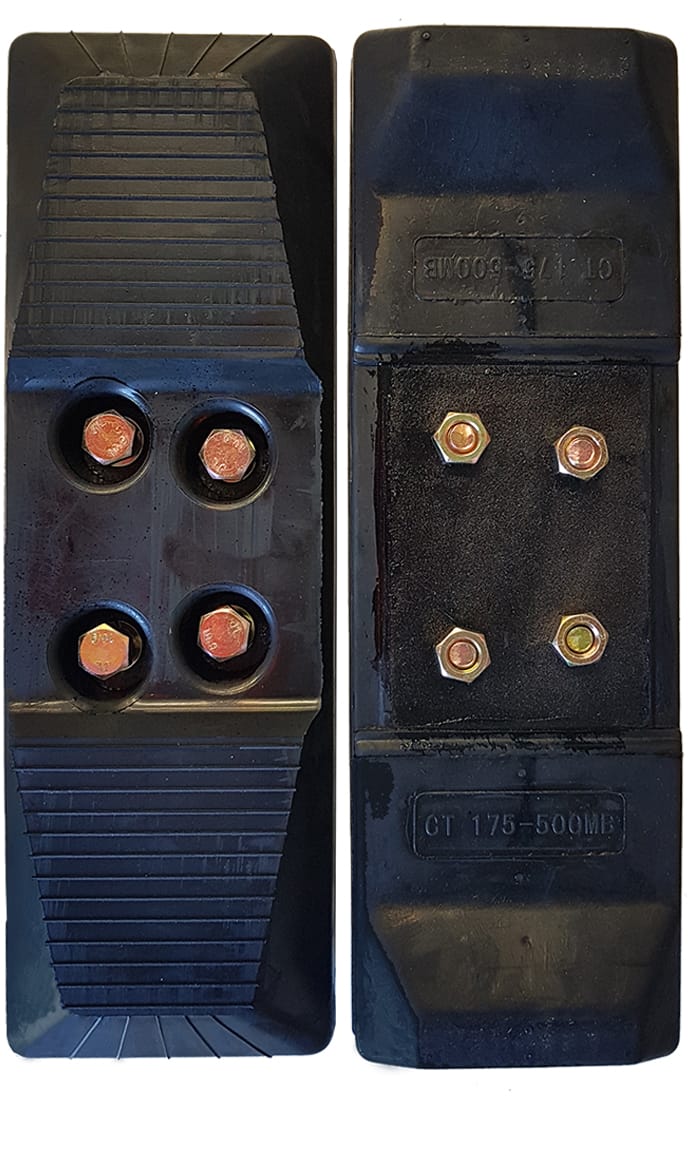 Chain-On Rubber Pads